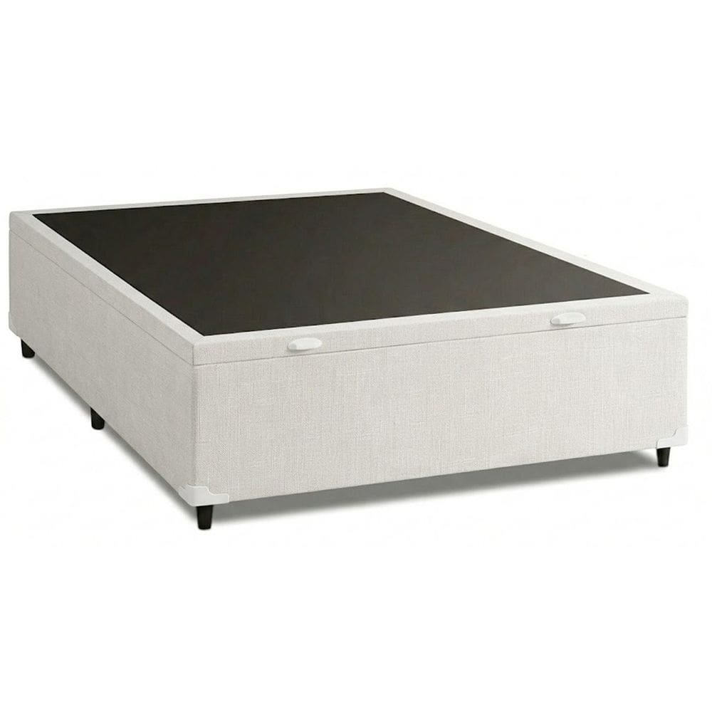Base Box com Baú Frontal Linhão Padrão Classic Branco
