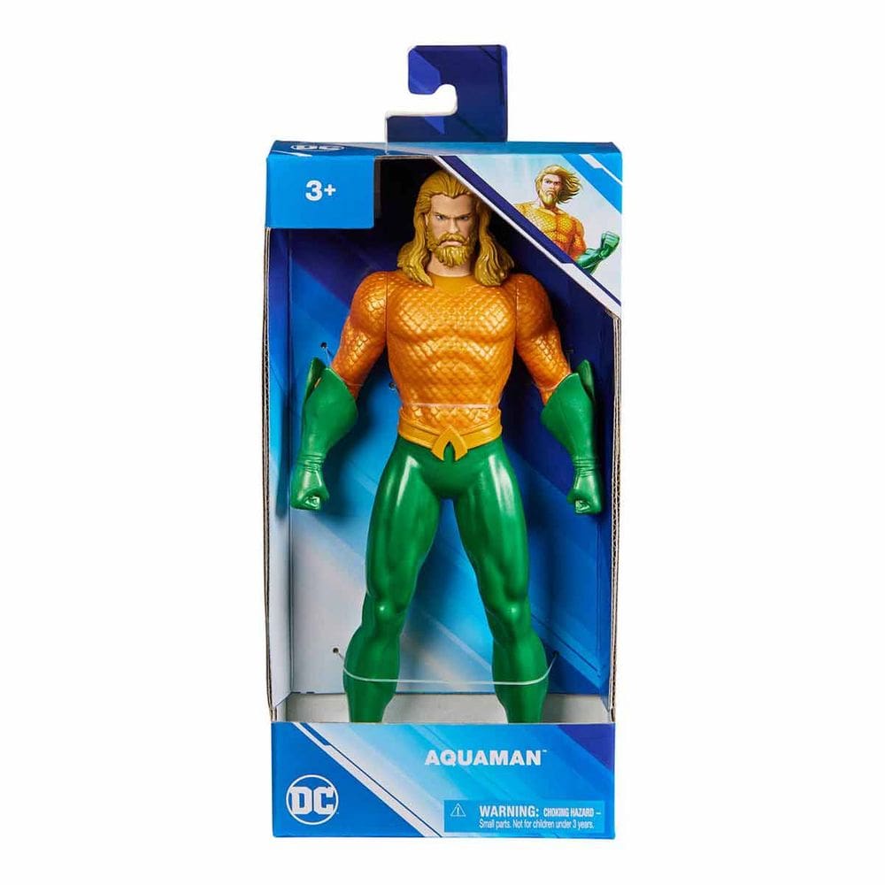 Boneco De 24Cm Do Aquaman - Colecionável Dc
