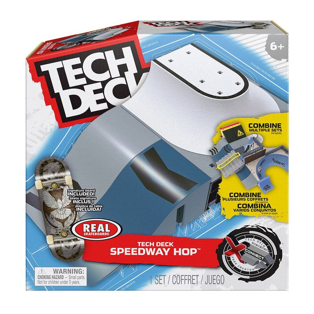 Pista Speedway Hop + Skate De Dedo Real - Tech Deck