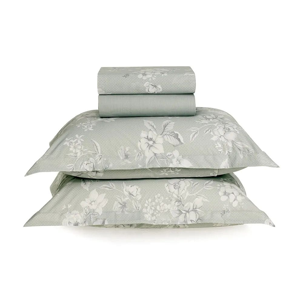 Jogo de Cama 200 Fios Percal - Melissa - Solteiro - Karsten