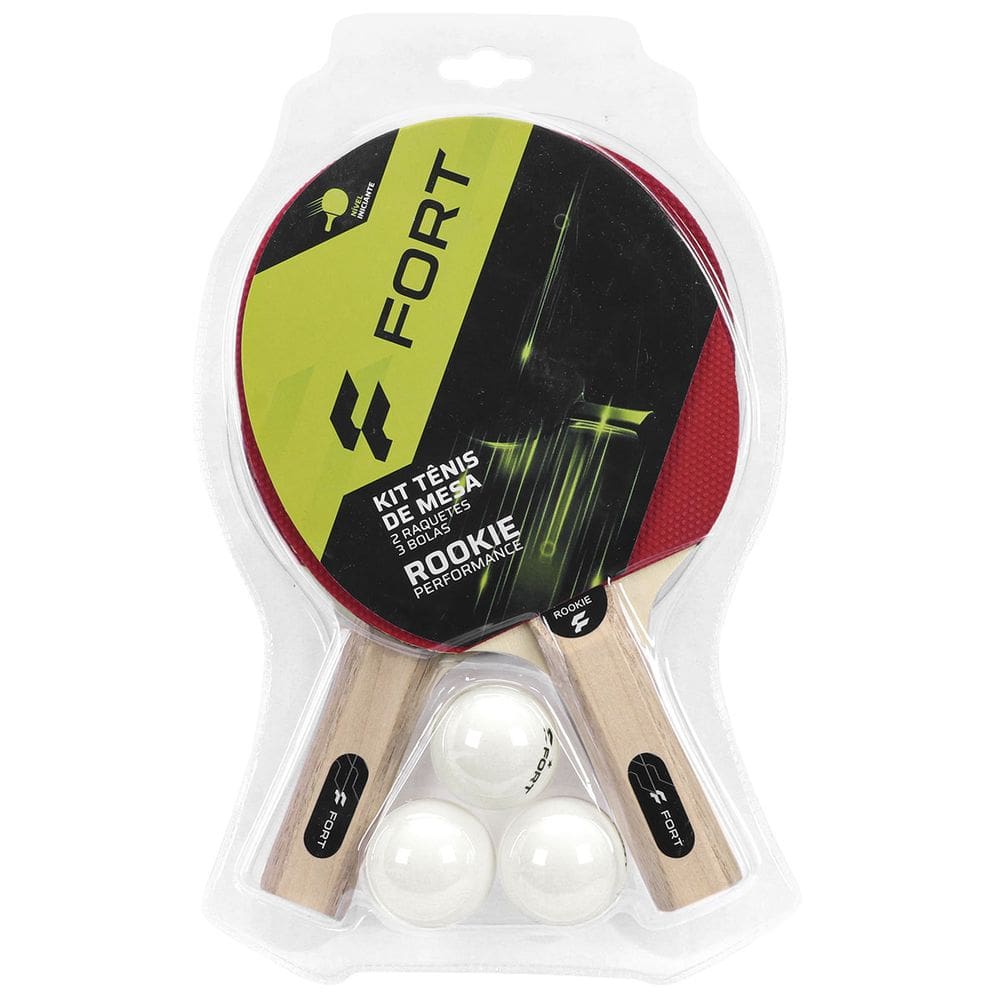 Kit Tênis de Mesa Fort Rookie
