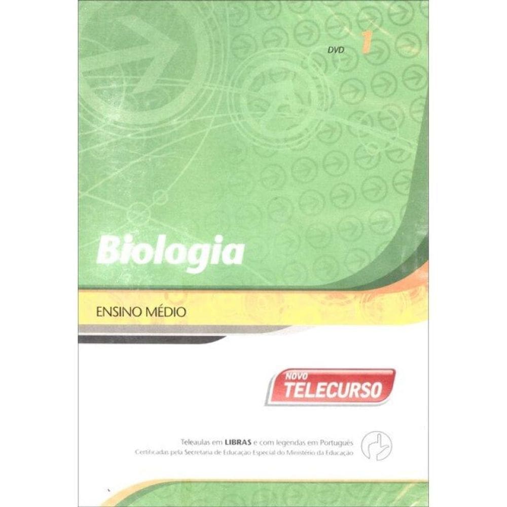 Novo Telecurso - Ensino Medio - Dvd - Biologia - Vol. 1
