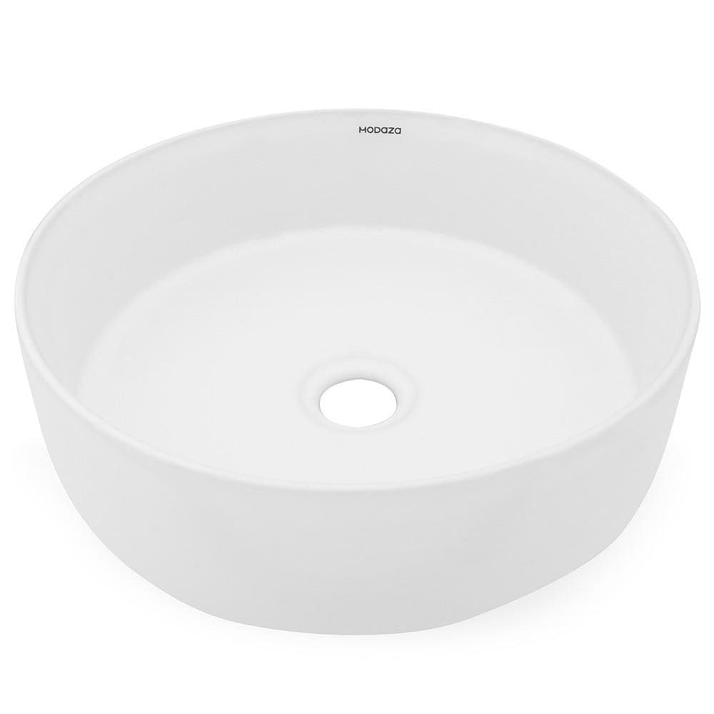 Cuba de Apoio Redonda Modaza Siena Slim, Branca