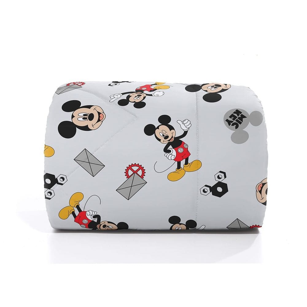 Edredom Infantil Disney Mickey Work 160x240cm - Mickey Work