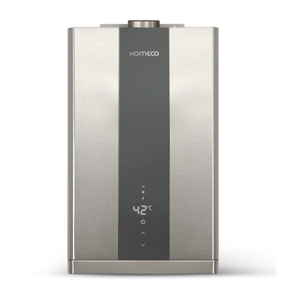 Aquecedor de Água a Gás Natural Komeco Cinza KO 26DI Digital Bivolt