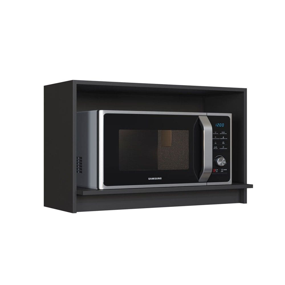 Armário Aéreo Cozinha 80 Cm Diamante Cinza - Indékes