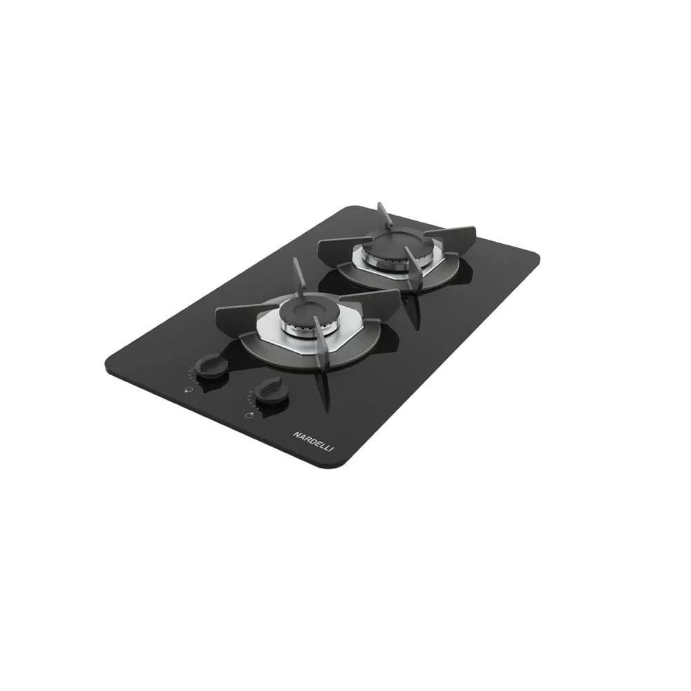 Cooktop a Gás 2 Bocas Nardelli Safe Ferro Fundido Bivolt