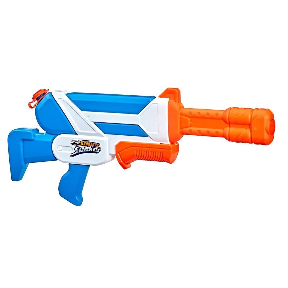 Lançador De Água Nerf Super Soaker Twister 2 Jatos Giram