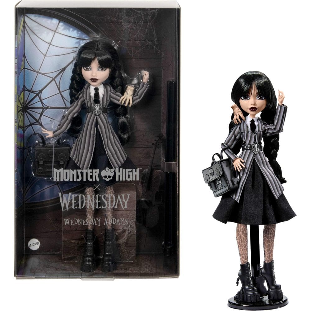 Doll Monster High Wednesday Addams Nevermore Academy