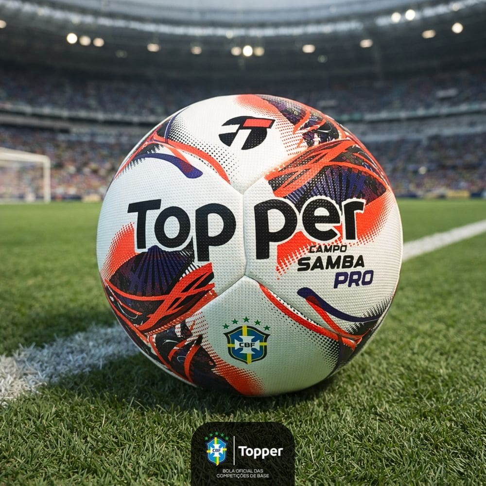 Bola De Futebol Campo Topper Samba Velocity Pro - Profissional Competição/Treinamento