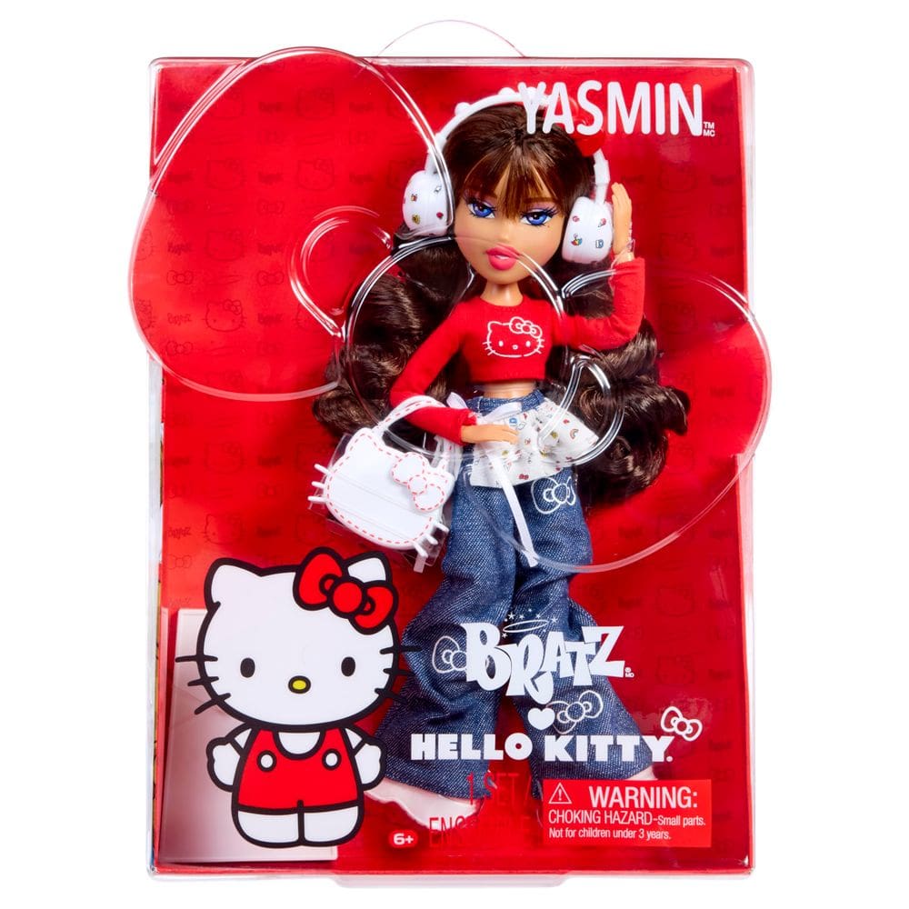 Boneca Fashion Bratz Yasmin Hello Kitty com Acessórios