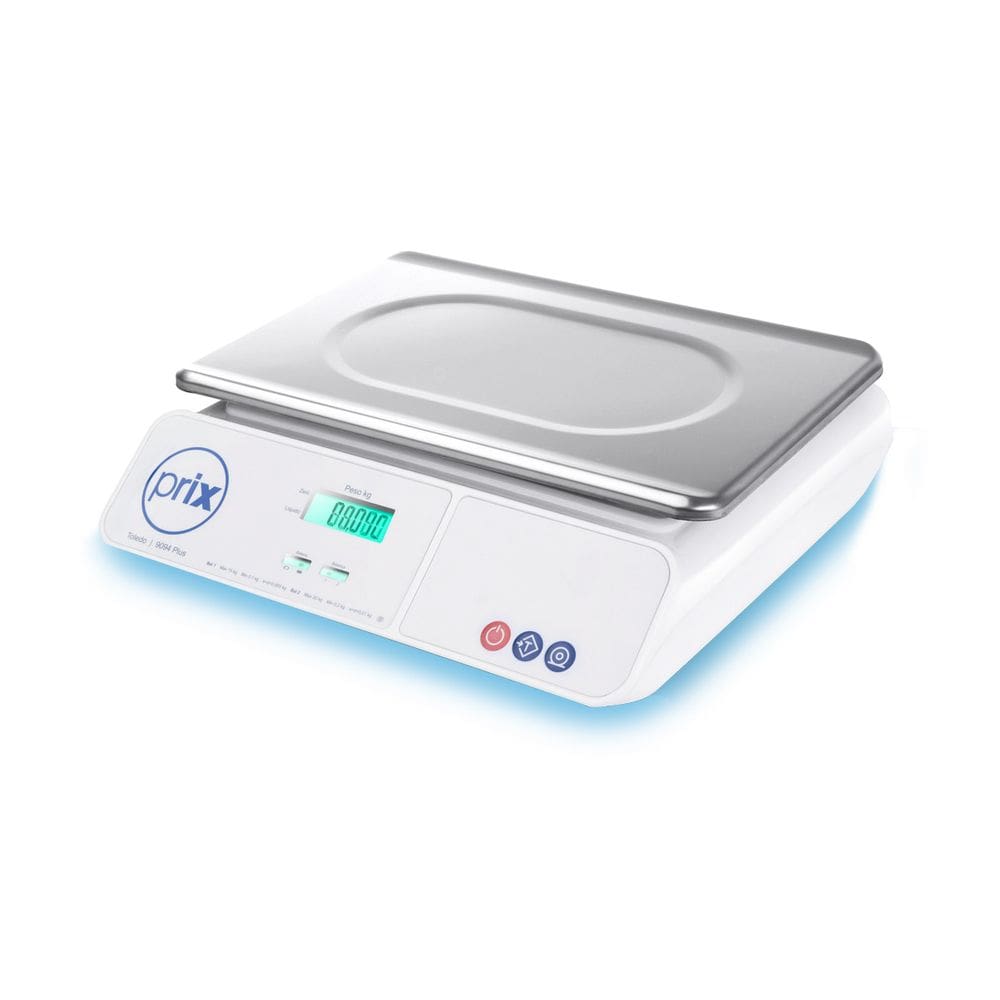 Balança Digital Toledo Prix 9094 Plus Cap 15Kg Div 1g/2g/5g