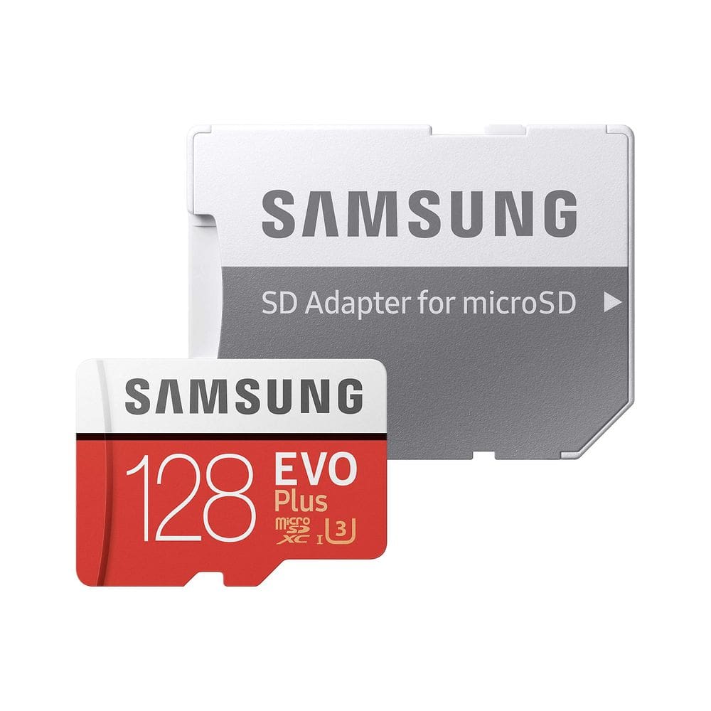 Cartão MicroSD SAMSUNG EVO Plus 128GB 100MB/s
