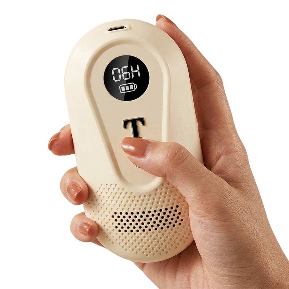 Desodorizador Eliminador Odores Sapatos Armarios Geladeira Closet Quarto Casa Antiumidade Eletrico Digital Portatil