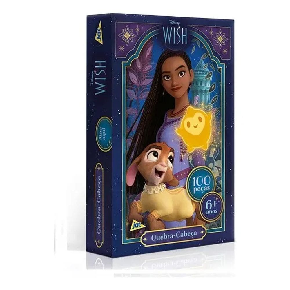 Quebra-Cabeca 100 Pecas - Wish Disney TOYSTER