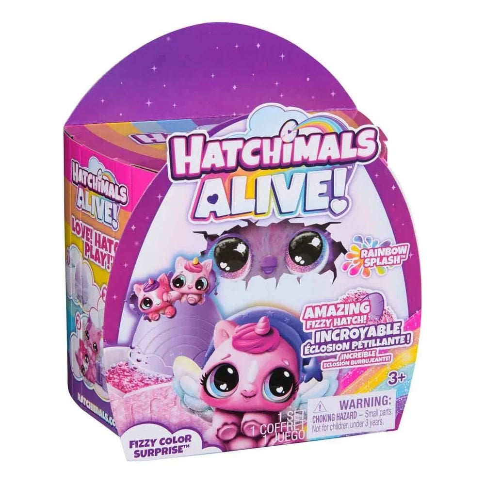 Hatchimals Alive Surpresa De Cor Efervescente 4001 Sunny