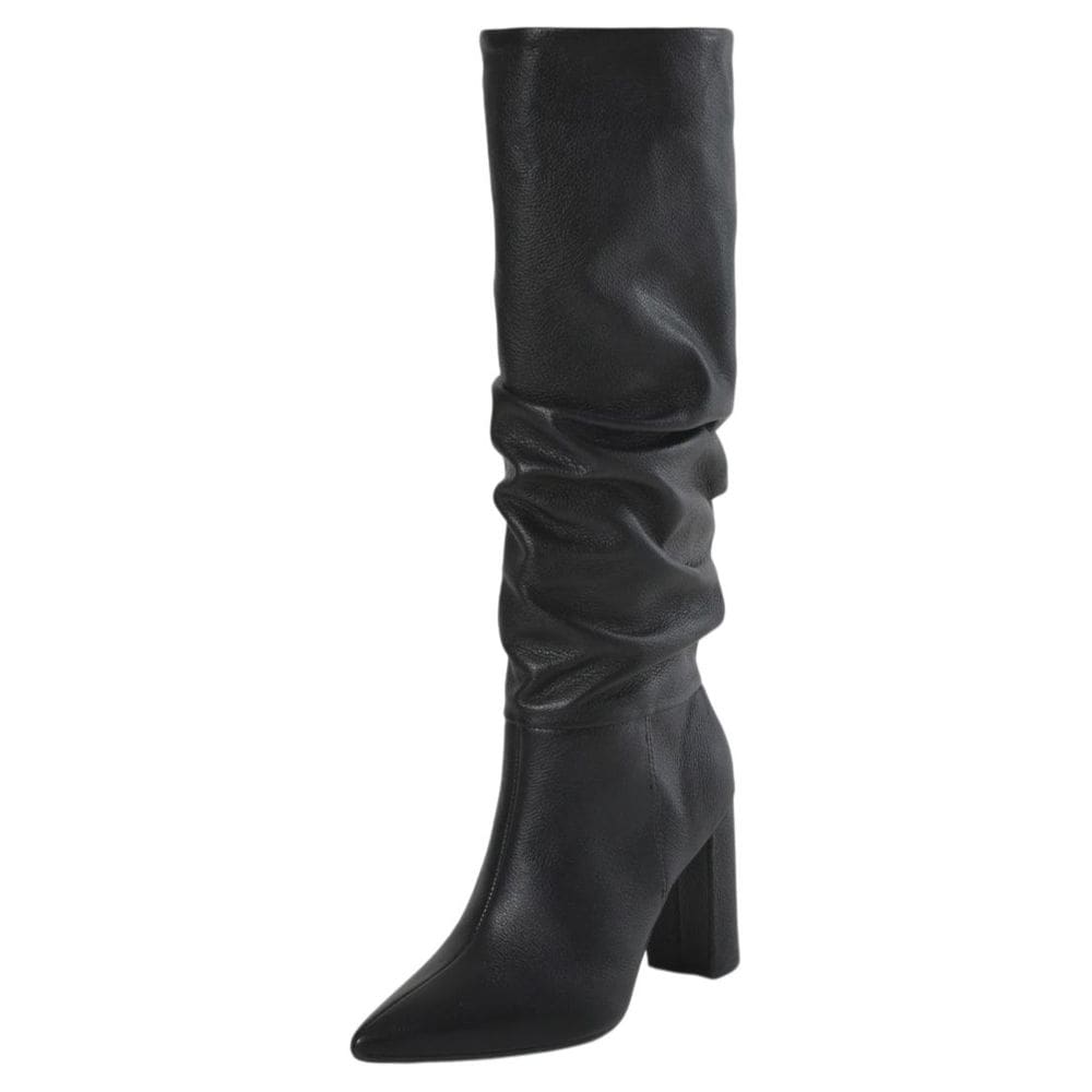 Bota Feminina Salto Couro Resisitente Confortavel Via Marte