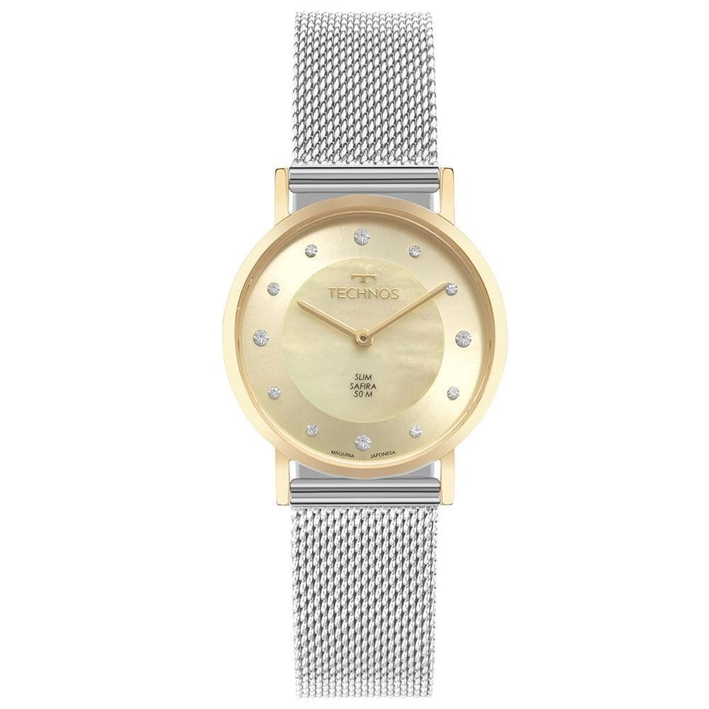 Relógio Technos Feminino Slim 2025LVB/1X