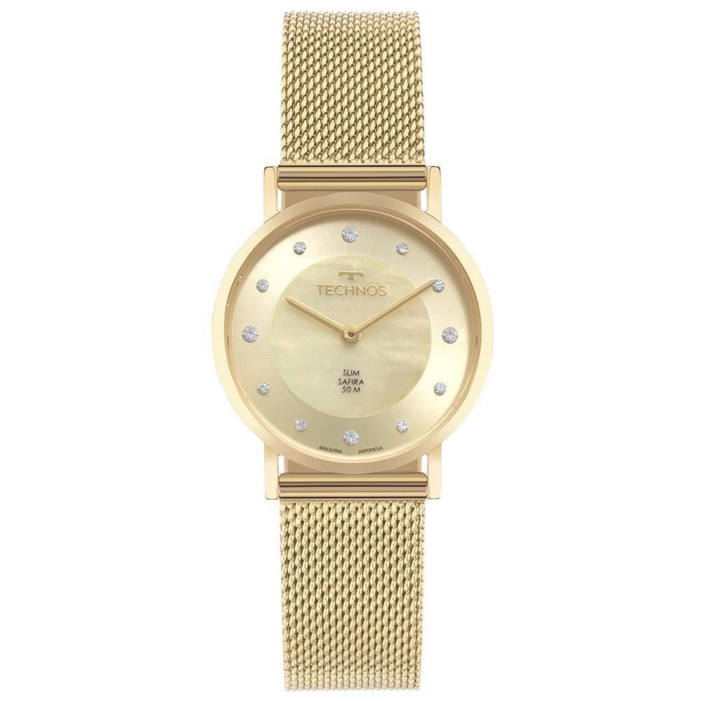 Relógio Technos Feminino Slim 2025LVA/1X