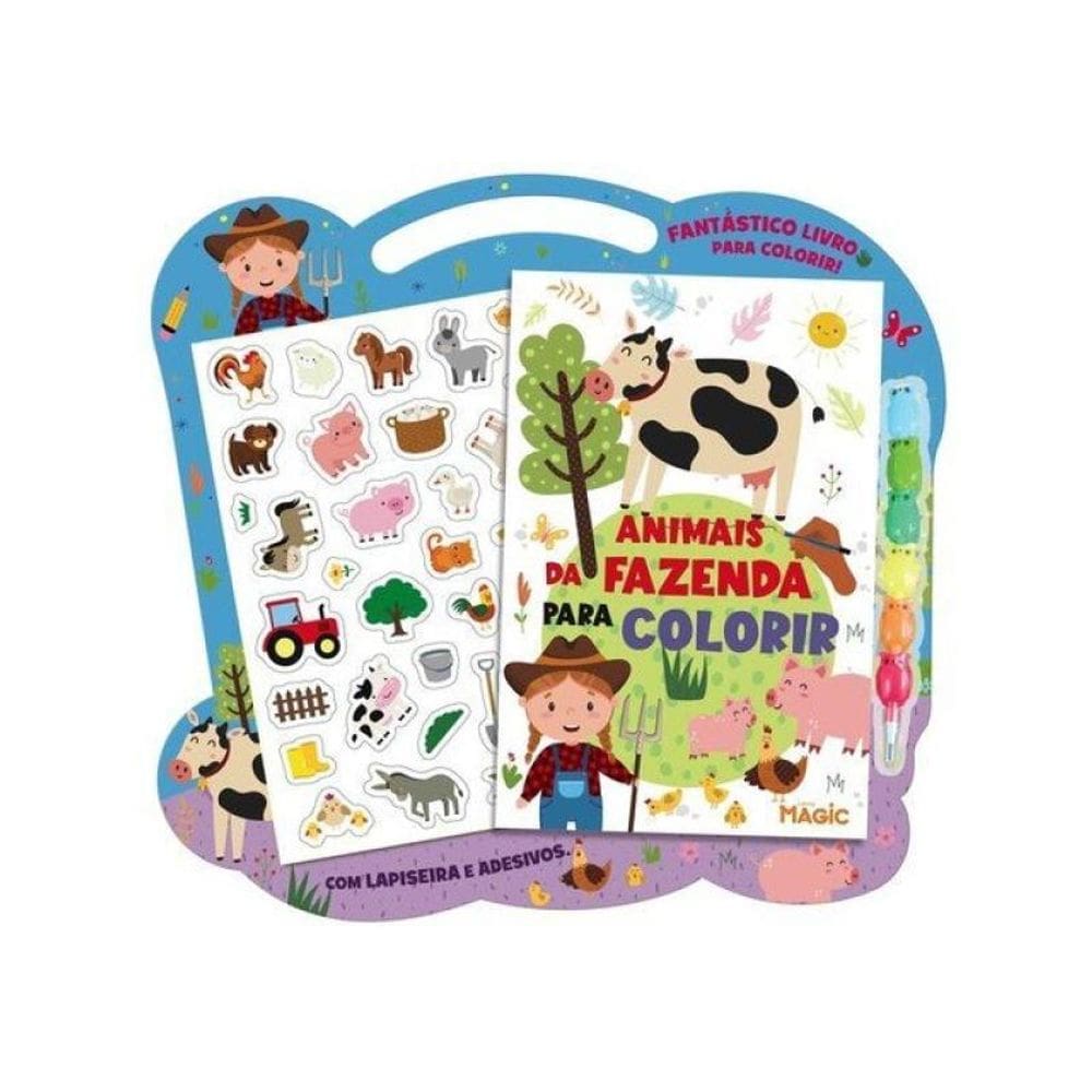 Animais Da Fazenda - Fantástico Livro