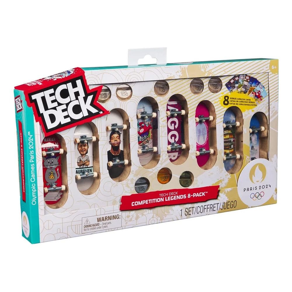 Pack Dos Campeoes 8 Skates Tech Deck Sunny 3890