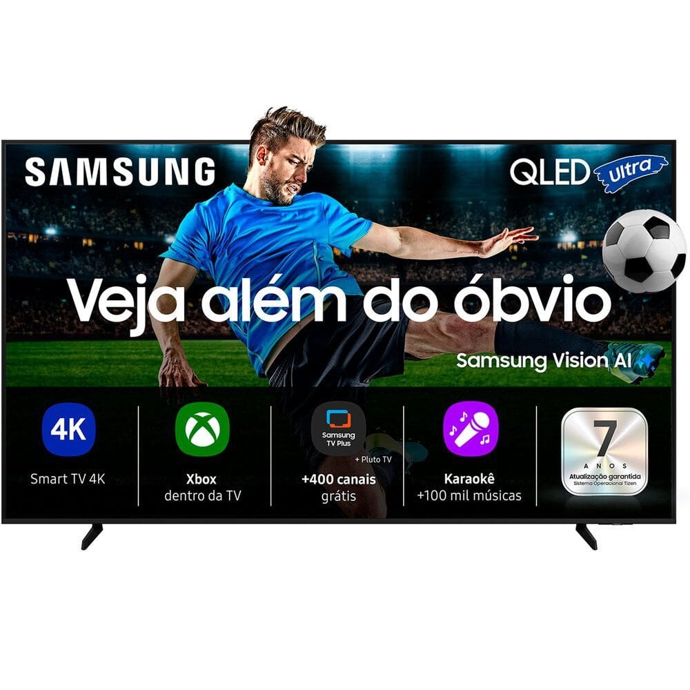 Smart TV QN55Q7FAAGXZD 55 Q7F 2025 AI TV QLED Ultra 4K Samsung
