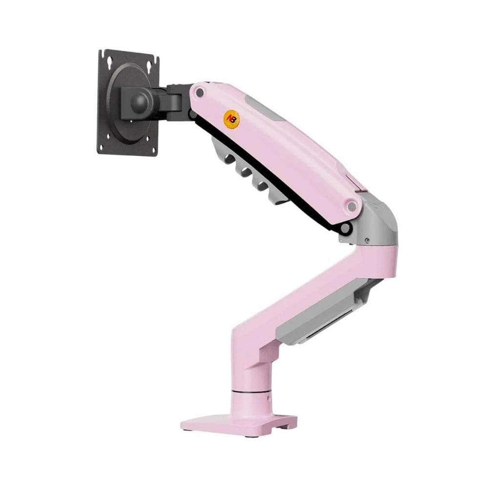 Suporte para Monitor / TV até 30 - Articulado - Rotação, Inclinação e Giro - VESA - Rosa - F80-XJ