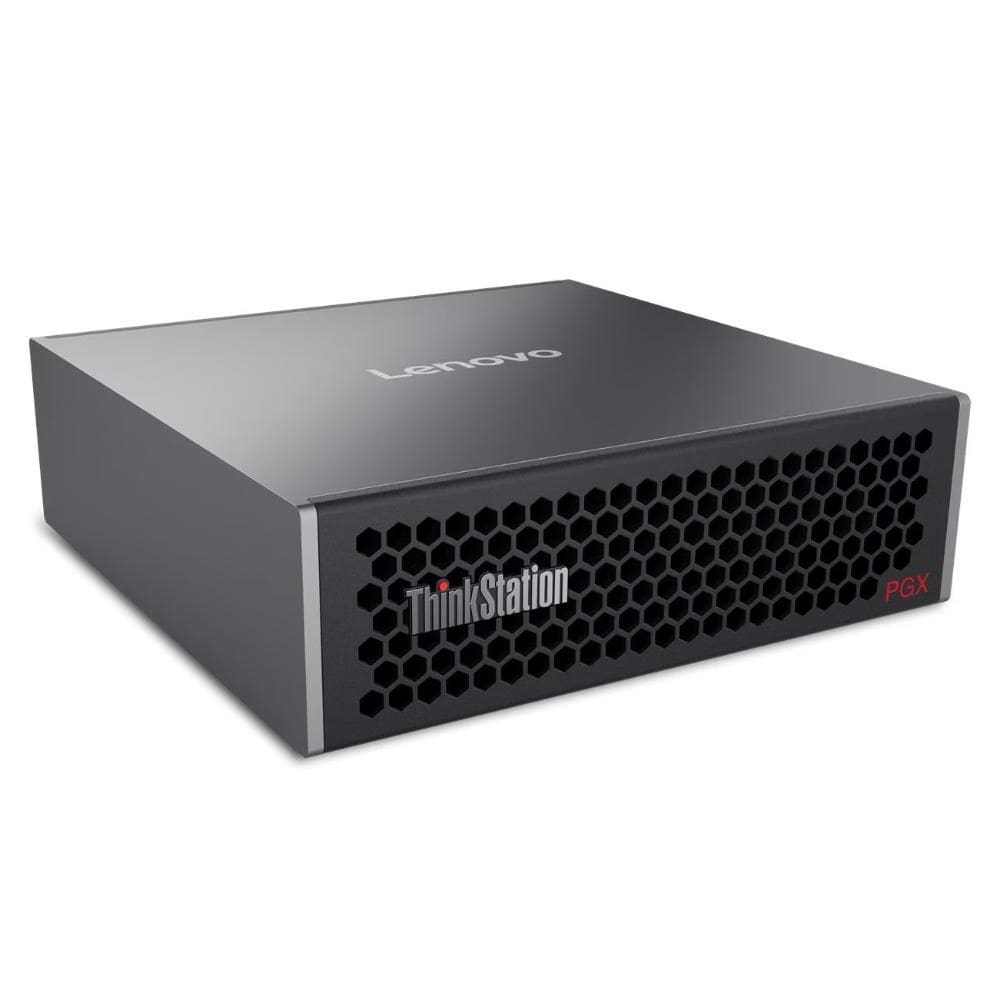 Workstation Lenovo ThinkStation PGX NVIDIA Grace Blackwell GB10 128GB 1TB SSD NVIDIA DGX™ OS - 30KL0004BR Preto