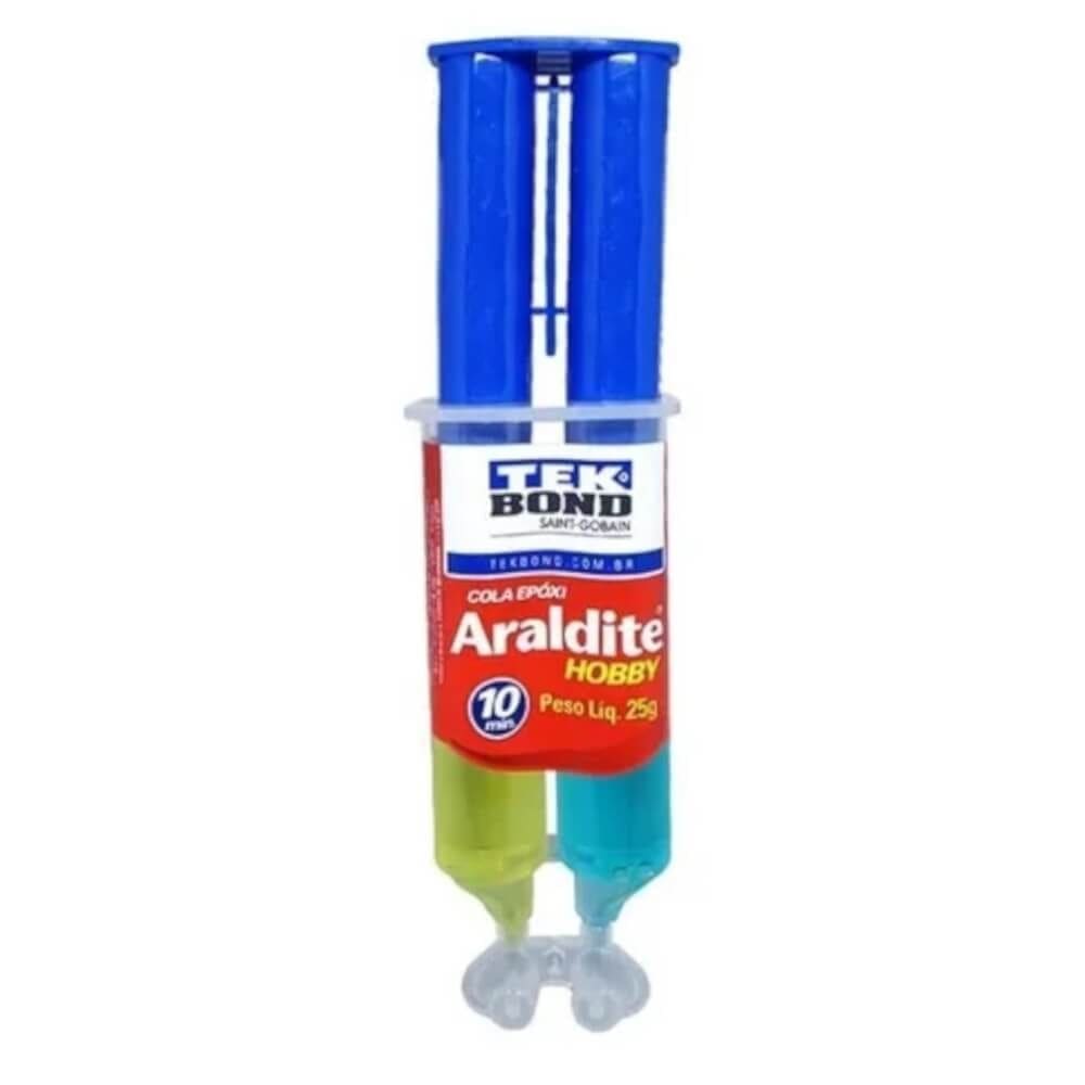Adesivo Araldite Hobby 25 Gramas com Seringa - 10828501000 - TEKBOND