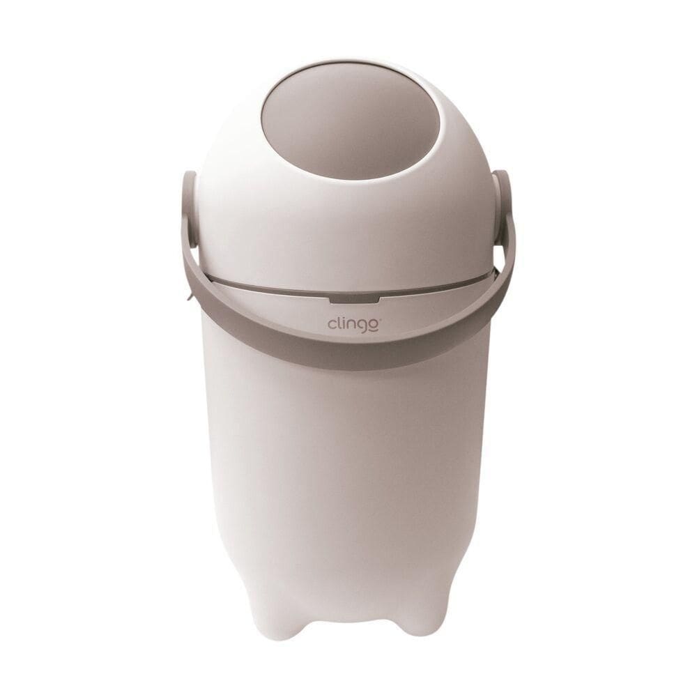 Lixeira para Fraldas Mágica Antiodor 10L Vedação Total Branco Infantil