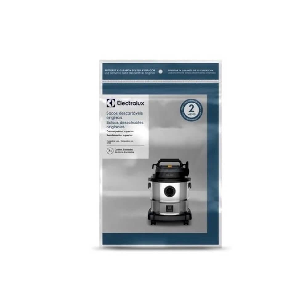 Saco para Aspirador de Pó Electrolux Kit com 3 Unidades GT20I CSEBI
