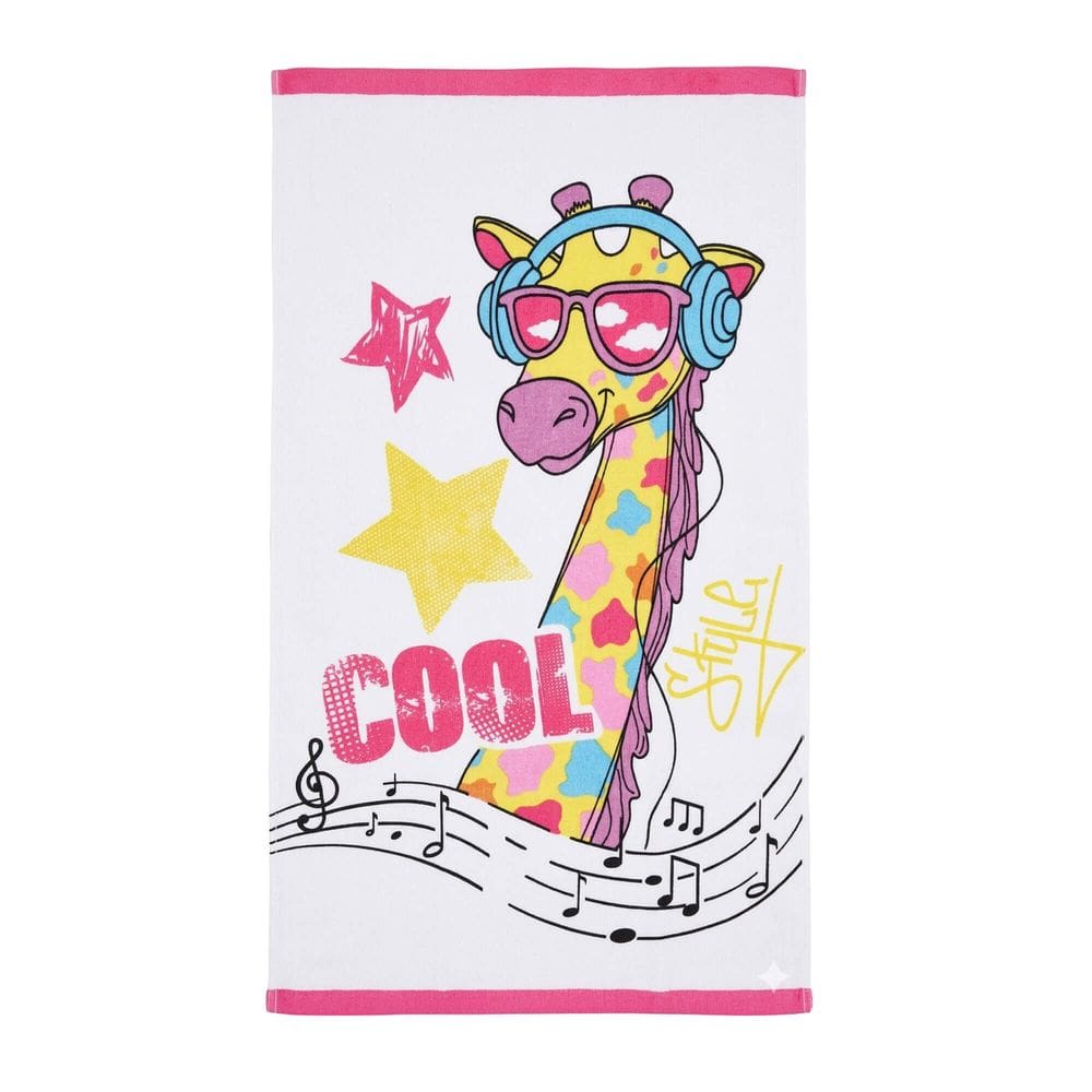 Toalha de Banho Infantil Teka Candy Girafinha