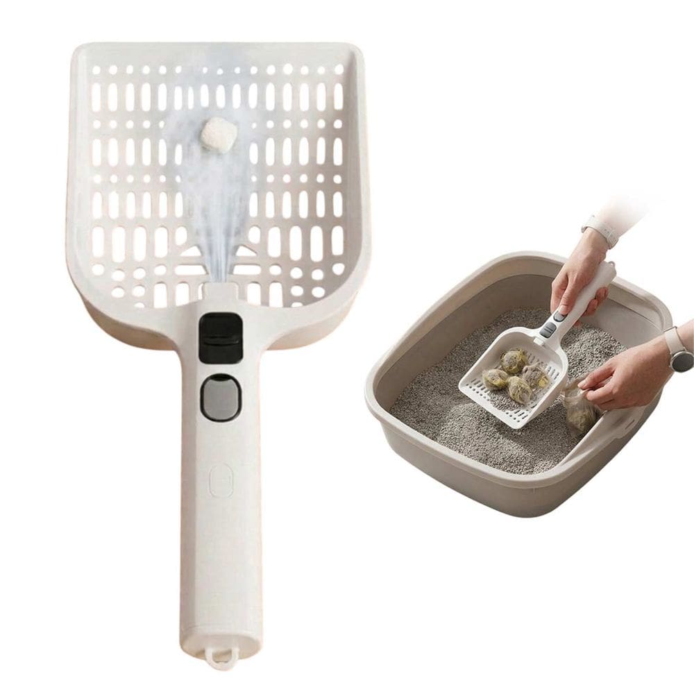 Coletor de Fezes Higienico Gato Desodorizante Areia Anti Odor Limpeza Pratica Caixa Areia Pet Casa