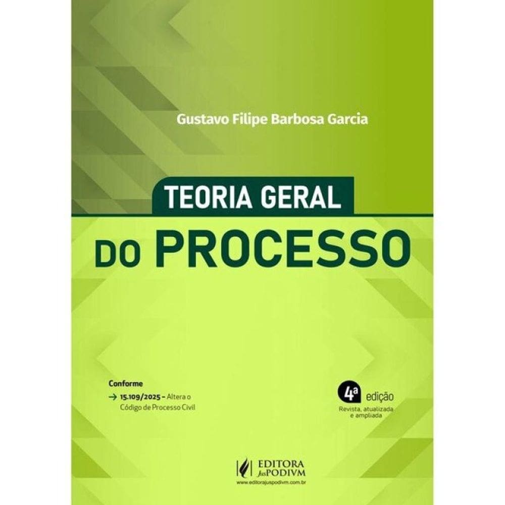 Teoria Geral Do Processo - 2026