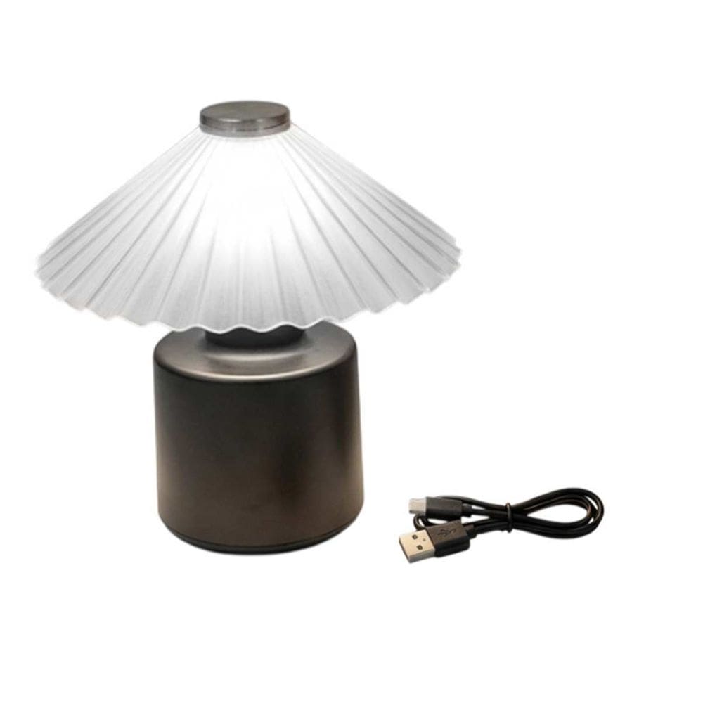 Luminaria Abajur LED de Mesa Touch USB Iluminaçao Luz Recarregavel Cabeceira Estudos Leitura Sala Quarto Casa