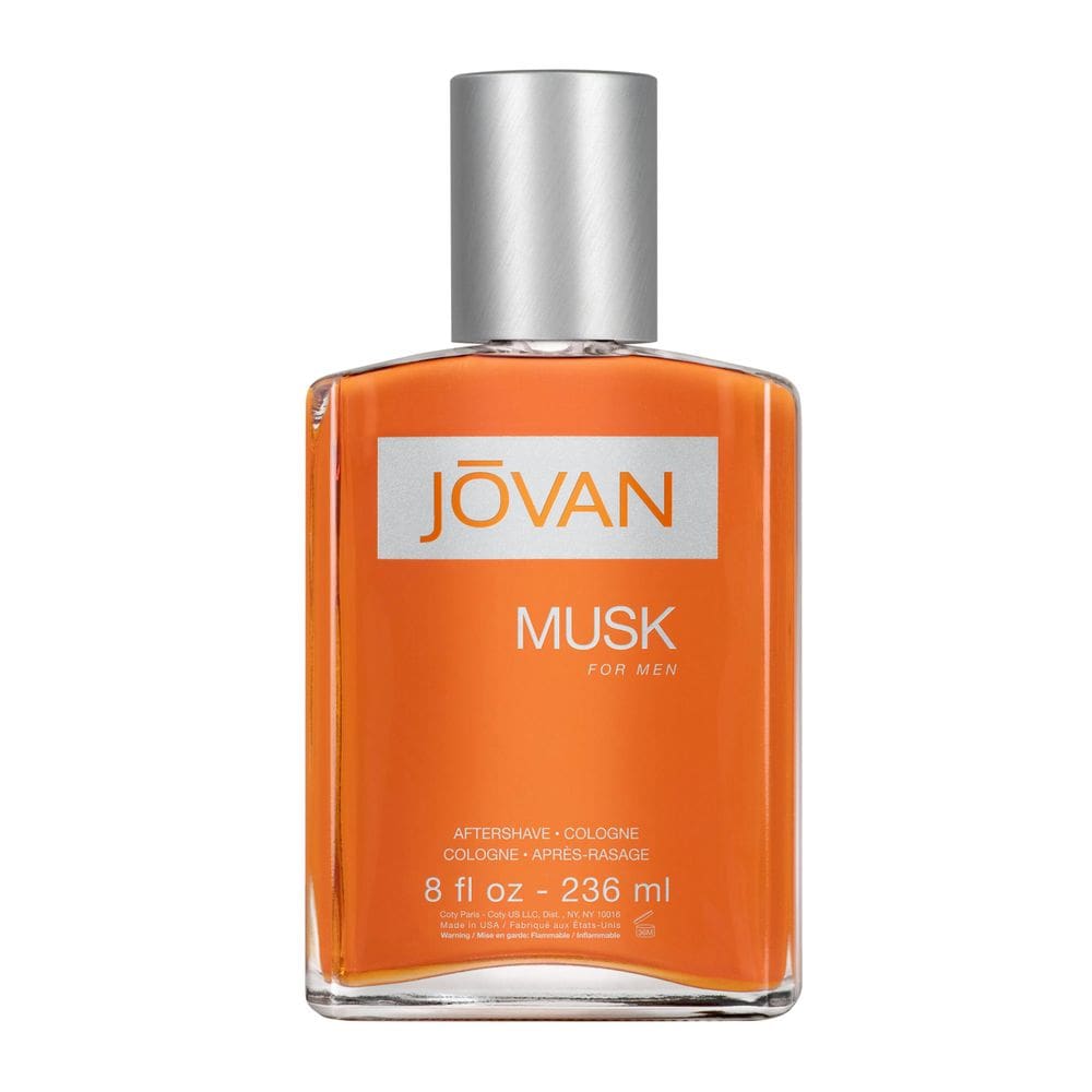 Loção pós-barba Jovan Musk para homens 240 ml (pacote com 1) de longa duração