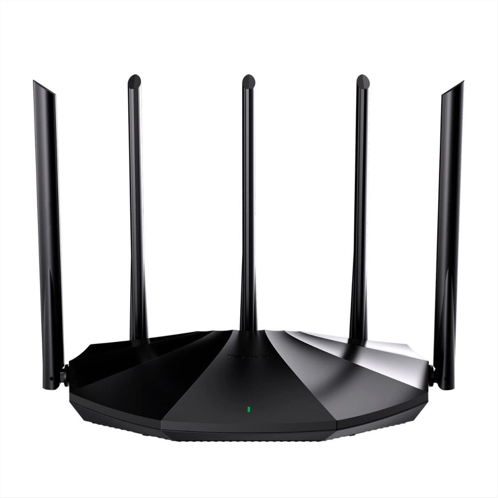 Roteador Wi-Fi 6 Tenda TX2 Pro Gigabit AX1500 - Dual Band 2.4GHz e 5GHz - MU-MIMO e OFDMA - 5 Antenas 6dBi