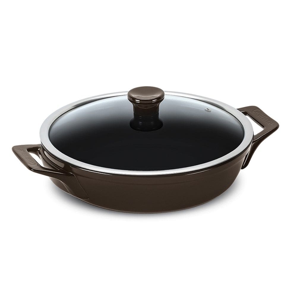 Frigideira/Risoteira 28cm 2,5L Chocolate Clear Ceraflame