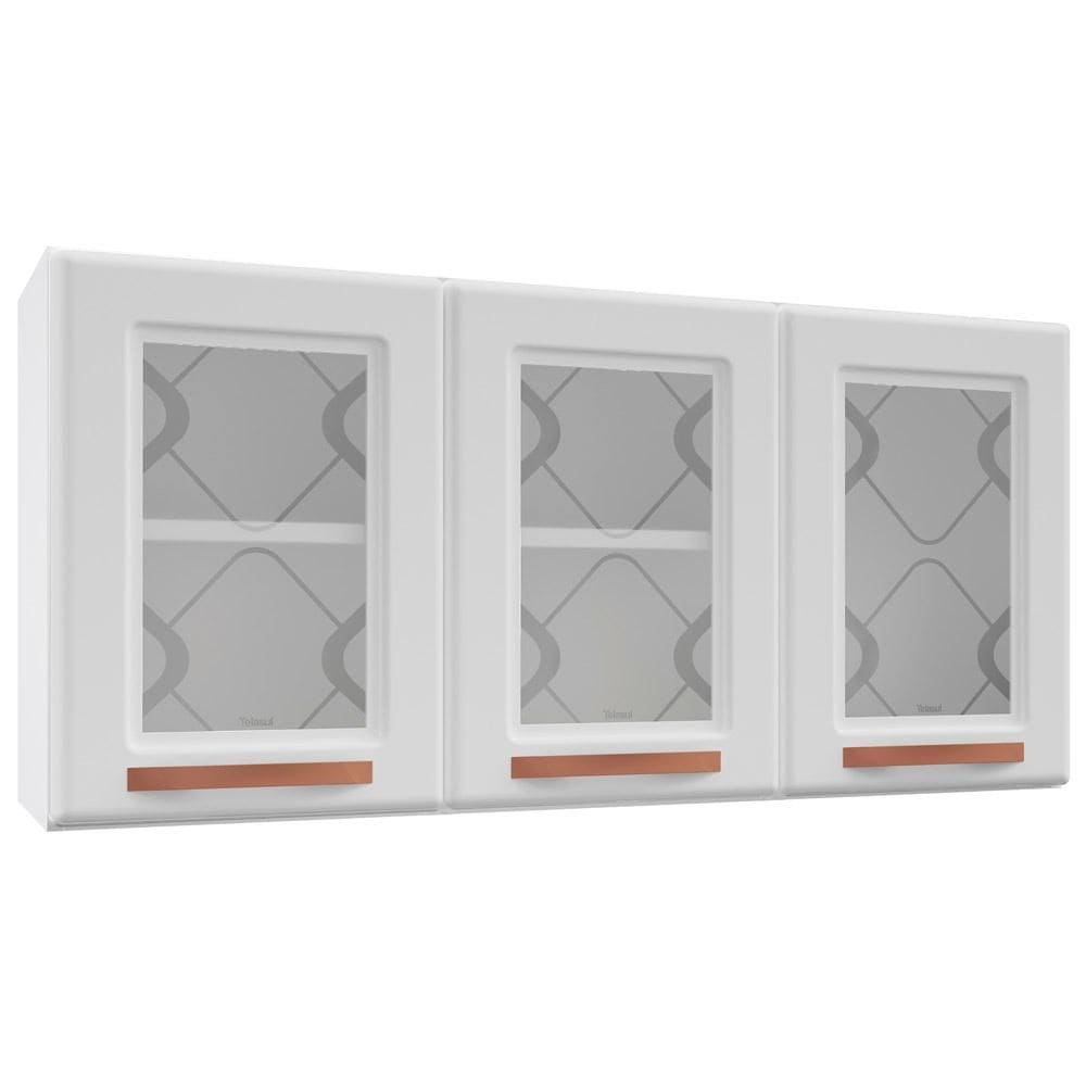 Armário de Cozinha Aço Aéreo Médio Telasul Mirage New