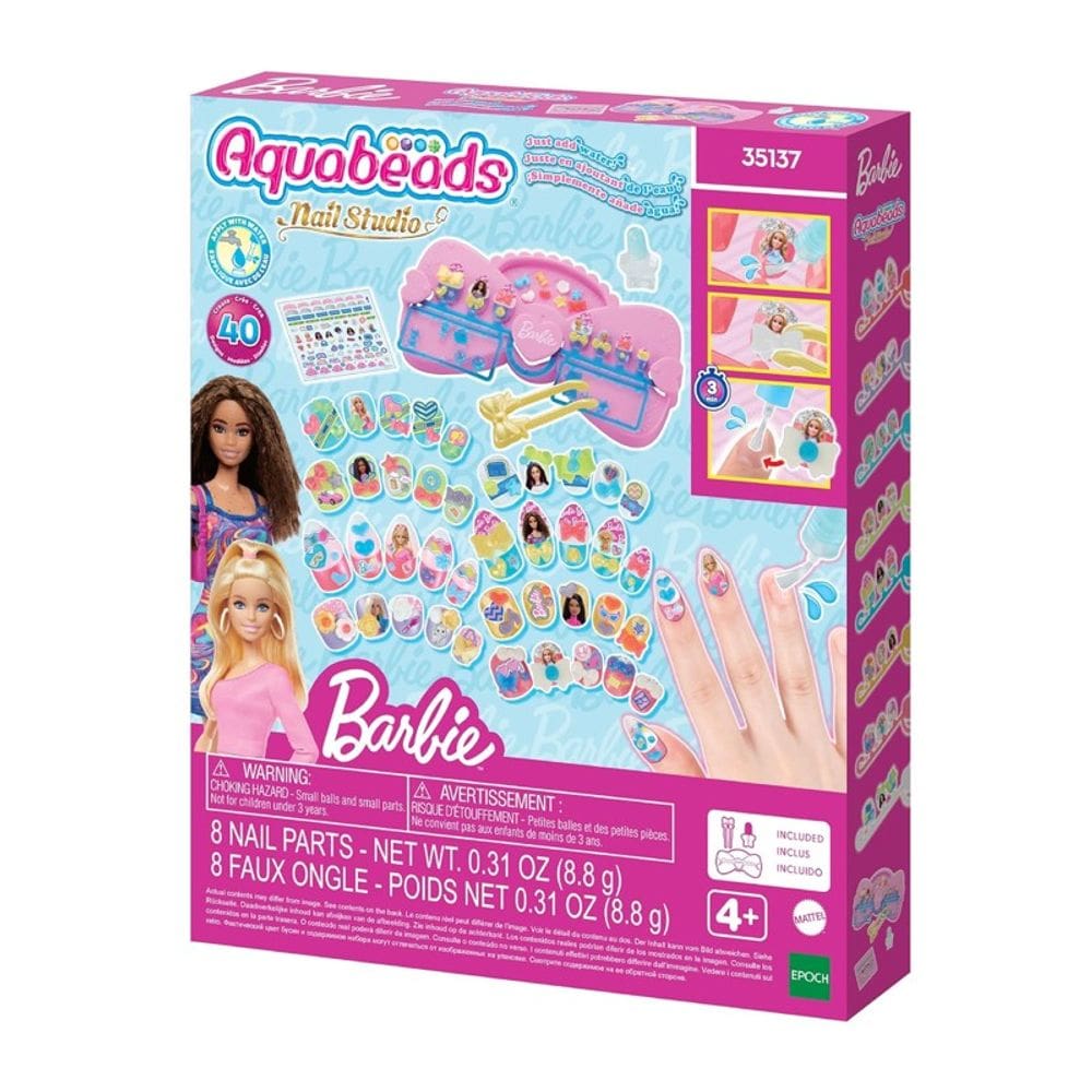 Aquabeads Barbie Nail Studio - Epoch