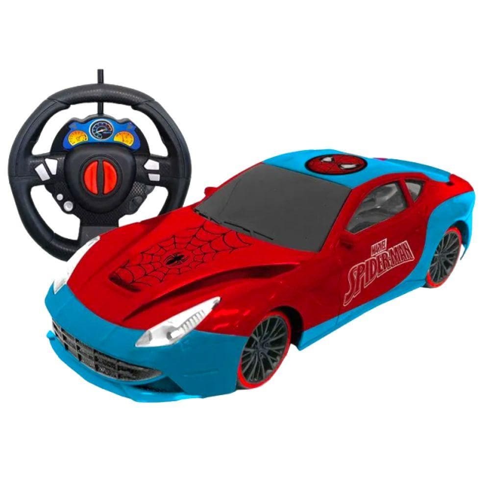 Carrinho Controle Remoto Homem-Aranha Autoracing - Candide