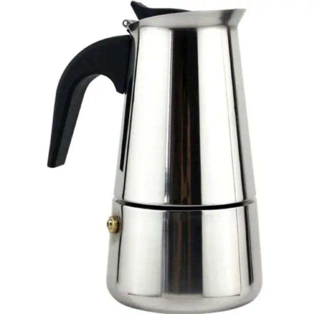Cafeteira Tipo Italiana Inox Para 6 Xicaras