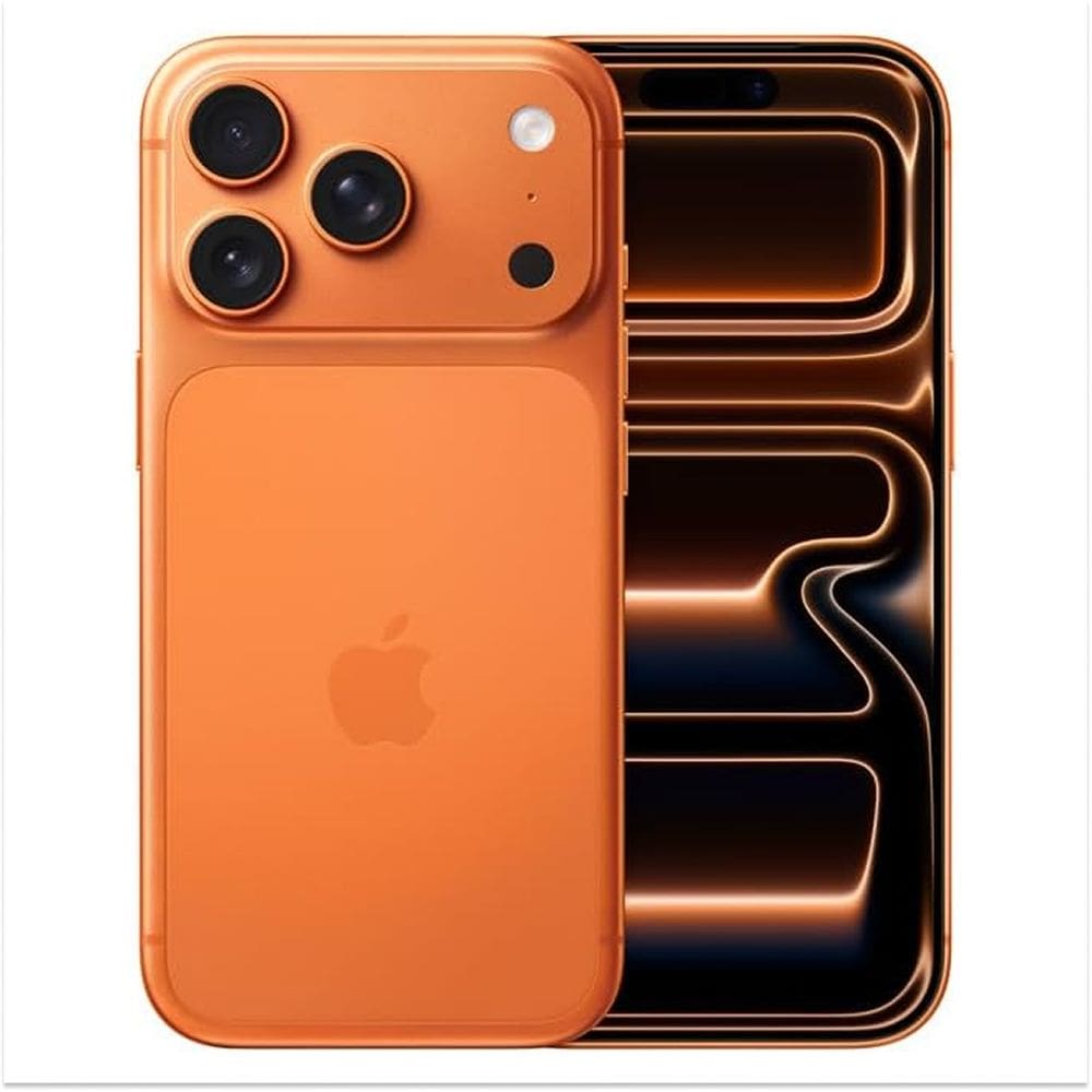 Apple iPhone 17 Pro 512GB 8GB Ram Tela 6.3`` Câm. 48Mp+18Mp - Laranja