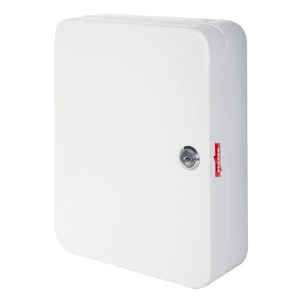 Cofre De Seguranca Parede Armario 48 Chaves 30x24x5cm Branco
