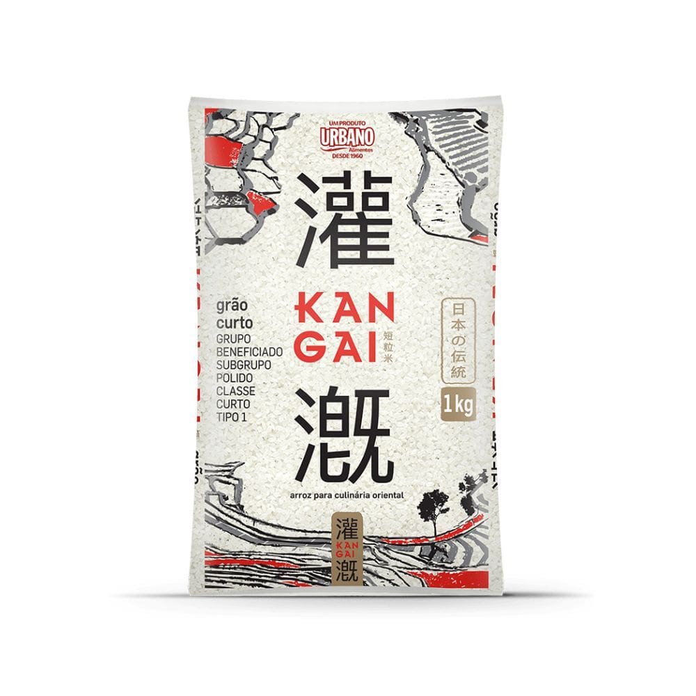 Arroz Oriental Grão Curto Kangai 1Kg