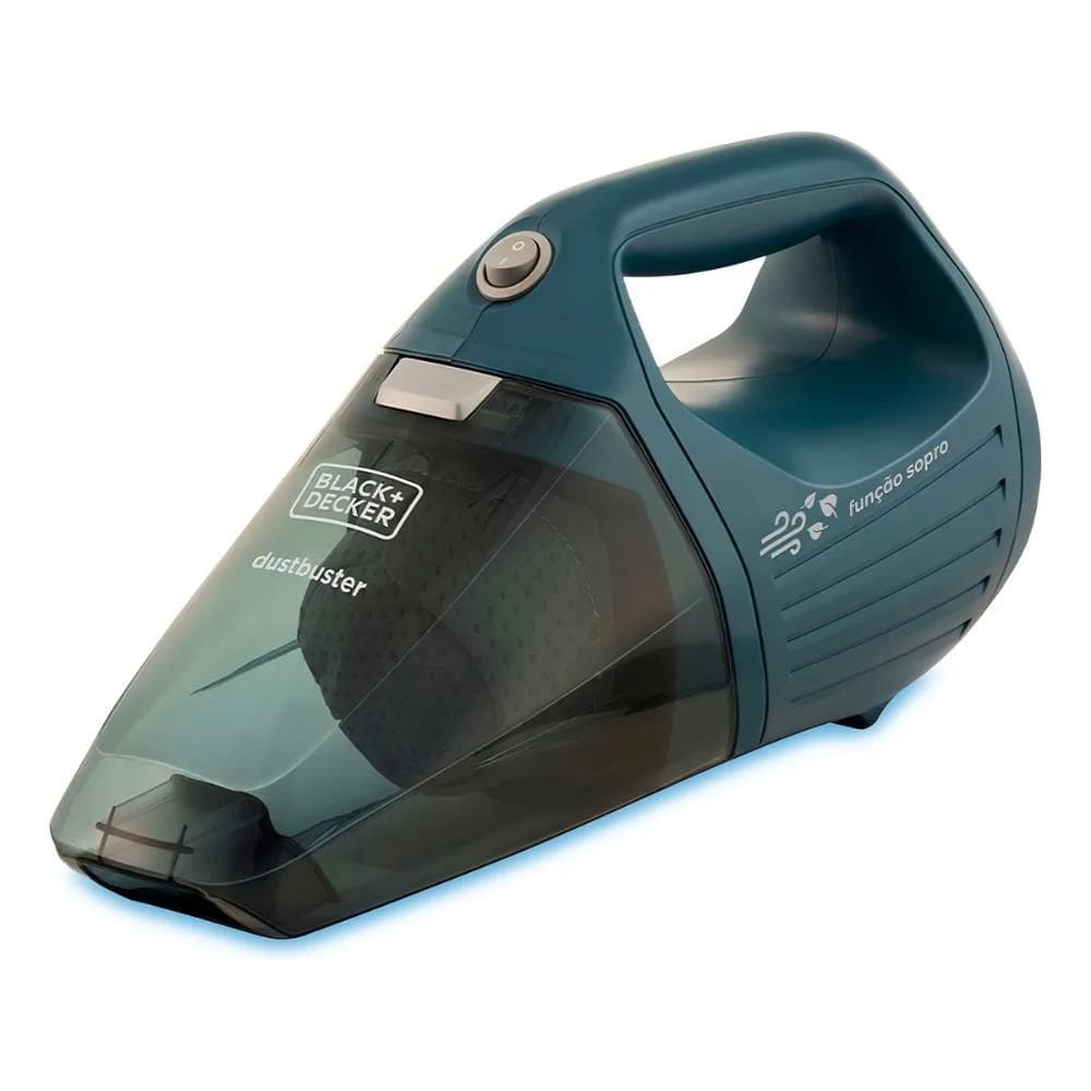 Aspirador de Pó Portátil 2 em 1 com Função Sopro
