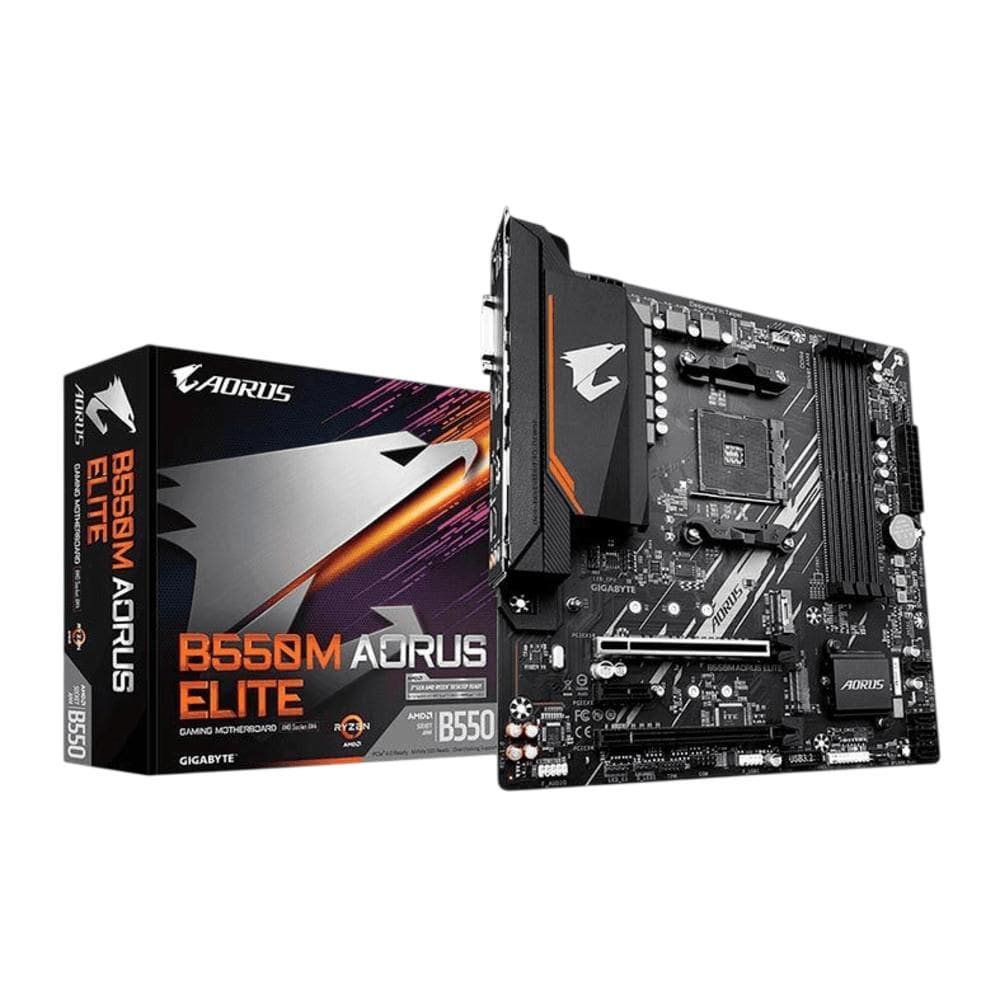 Placa Mãe Gigabyte B550m Aorus Elite Am4 Pcie 4.0