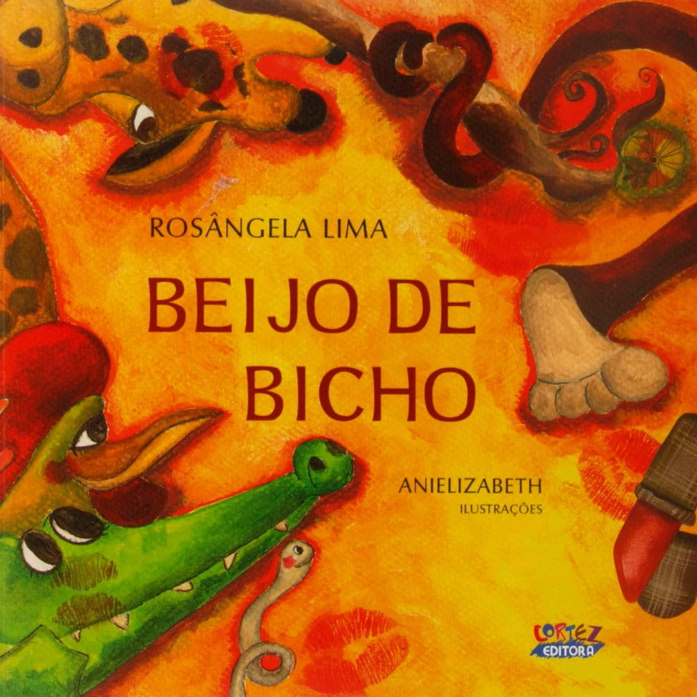 Livro - Beijo de Bicho - Rosangela Lima