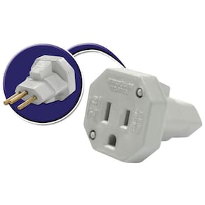 Adaptador de Plugue Force Line 4313 - Cinza