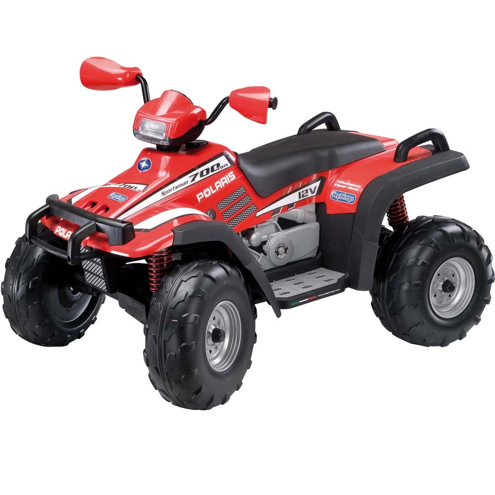 Quadriciclo Elétrico Burigotto Peg-Pérego Polaris Sportsman 700 Twin 2 Lugares - Vermelho